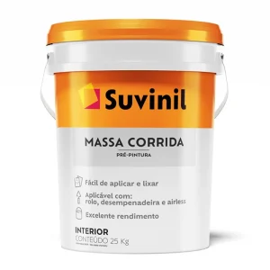 Massa Corrida PVA Balde 25kg Suvinil