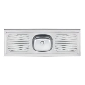 Pia de Aço Inox 150x52cm Standard Tramontina