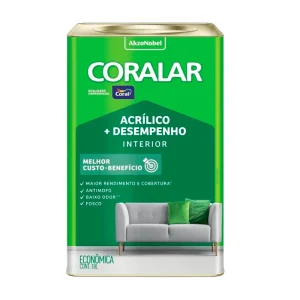 Tinta Acrílica Interior Coralar 18L Verde Timbalada AkzoNobel
