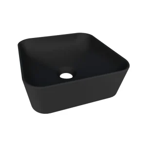 Cuba de Louça de Apoio Maui Preto Fosco Cozimax