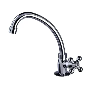 Torneira para Cozinha / Banheiro Bica Móvel Mesa C52 Tubo/Volante ABS Carneiro